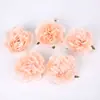 8cm Cabeça de Flor de Peônia Artificial Flor Falsa Material para DIY Artesanal Adorno de Cabeça Broche Acessório de Cabelo Presilha Flor Decoração de Casa Casamento