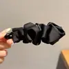 Pocos pelos nuca pinza de tiburón tamaño grande lazo retro pinza de garra peinado semi-recogido otoño invierno pinza para el pelo de corazón accesorios para el cabello