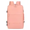 Mochila Expandible para Hombre de Gran Capacidad Bolsa de Viaje para Mujer con Interfaz USB para Portátil de 15.6 pulgadas Mochila Doble de Negocios