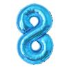 Globos de Papel de Aluminio de 17 Pulgadas con Números y Letras Decoraciones Decoraciones para Fiesta de Cumpleaños Decoraciones de Atmósfera para Eventos Accesorios Venta al por Mayor
