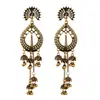 Pendientes Vintage de Corte Europeo y Americano Étnicos Bohemios Jaula de Pájaros India Campana Borla Pendientes Largos Pendientes