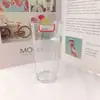 Taza de Cerveza de Plástico de 400 ml PC Anticaída Espesada Copa de Vino Transparente Octogonal Copa para KTV Bar Hogar Restaurante