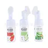 Botella Espumadora de Mousse con Bomba de Presión y Cepillo de Silicona para Lavado Facial Cepillo Espumador Botella Limpieza Facial Jabón Facial Varios Sabores de Frutas