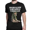 Camiseta de Algodón Puro para Hombre y Mujer con Meme Brr Brr Patapim Brainrot
