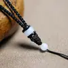 Cordón de Cadena para Cuello Tejido a Mano para Colgante de Paz, Colgante de Jade, Ámbar y Colgante de Jadeíta, Adecuado para Hombres y Mujeres