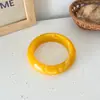 Pulseras Exageradas de Resina Ecológica de Color Manchado de Venta Caliente Transfronteriza Europea y Americana Joyería para Mujeres