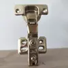 Bisagra para Puerta Plegable de Acero Laminado en Frío 35 Taza Bisagra Fija para Puerta Gabinete Bisagra de Avión 4 Agujeros Fija Bisagra con Amortiguador Hidráulico