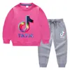 Conjunto de Ropa Infantil Transfronterizo Nuevo Primavera y Otoño 2026: Conjunto de Dos Piezas para Niños: Sudadera y Pantalón Largo, Atuendo de Algodón de Manga Larga de Color Sólido para Bebés