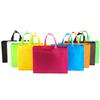 Bolsas no tejidas educativas, bolsos de protección ambiental, bolsas impresas para capacitación, regalos publicitarios, bolsas de compras para ropa, logotipo impreso.