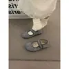 Zapatos de Algodón Cálidos Planos con Forro Polar Estampado de Leopardo para Mujer, Nuevos Zapatos de Invierno Mary Jane Peludos, Zapatos Birkenstock de Moda Estilo Bosque Retro