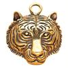 Año del Dragón Cabeza de Tigre Colgante Pequeño Llavero Colgante Joyería Creativa Colgante Marea Nacional Pequeño Regalo Estilo Nacional Regalo de Año Nuevo