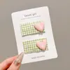 Horquilla Coreana de Otoño e Invierno para Mujer, Pinza Lateral de Gama Alta, Accesorios para el Cabello, Nueva Horquilla Dulce para Niña, Tocado, Pinza para Flequillo, Pinza