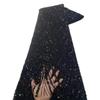 Roupas de Palco para Casamento com Lantejoulas e Contas Tubo de Contas Pesadas Malha Bordada Tecido Bordado Renda com Contas Renda