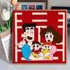 Deus da Riqueza desenho animado Sanrio desenho animado diy pintura a óleo digital estudante desenho animado pintado à mão crianças feito à mão pintura decorativa ESY