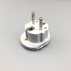 Plugue adaptador de tomada padrão britânico 16A de cobre puro para regulamentações europeias, coreanas, padrão europeu, padrão alemão Coreia do Sul Rússia