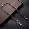 Cadena de Cintura Pulsera Collar con Calavera Punk Oscura Europea y Americana para Jeans Accesorios de Moda Geniales para Hombres y Mujeres