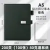 Cuaderno de cuero suave personalizable, se puede imprimir logo, grabar texto, cubierta y páginas interiores de agenda de negocios A5, hecho a medida a partir de imagen proporcionada