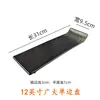 Novo Prato de Cerâmica Torneado em Forno Estilo Chinês Prato Longo para Sushi Prato Plano Criativo Prato Plano Estreito Longo Prato Fino para Pratos Frios