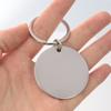 Colgante de Comercio Exterior Adorno Accesorios Souvenir Acero Inoxidable Brillante Marca Militar Forma de Corazón Redondo Cuadrado Llavero Transfronterizo