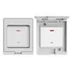 Comercio Exterior Ip55 Estándar Europeo Exterior Impermeable y a Prueba de Lluvia Enchufe de Interruptor Montado en Superficie Exterior 16A Estándar Alemán Estilo Británico Multifunción
