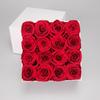 Amazon Cross-Border Balde de Abraço com Flores Preservadas Rosa em Formato de Coração Balde Redondo Produto Acabado Caixa de Presente Personalizada para o Dia dos Namorados Chinês