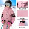 Traje de esquí de elefante bebé Phibee para niños y niñas, invierno, exterior, impermeable, cortavientos, cálido, grueso, traje de esquí para niños