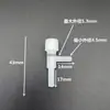 Interruptor de goteo 4mm 8mm válvula angular interruptor plástico control de agua interruptor de tubería de agua suave interruptor de tubería de agua de máquina de grabado válvula de ajuste de aire