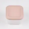Mini Marmita Caixa Pequena Marmita Grau Alimentício Micro-ondas Caixa de Suplemento Alimentar Crisper de Frutas de Silicone