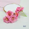 Flor de la mañana cadena simulación trompeta flor horquilla flor tocado accesorios corona hacer bonsái empaque de regalo caja de flores con flores
