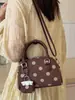 Bolso Shuai Mi Jia elegante y moderno de nicho de lunares para mujer, nuevo bolso cruzado de otoño 2026 para el trabajo, bolso de mano, bolso almohada