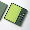 Caja de Regalo con Cuaderno de Espiral para Reuniones de Oficina de Negocios, Bloc de Notas A5 con Logo Personalizable, Recuerdo de Evento