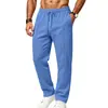 Calça Jogger Masculina Xiyin Plus Size para Todas as Estações, Solta, Simples, Luxuosa, para o Trabalho, Slim Fit, Casual, Reta, Personalizável