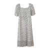 Vestido Floral de Verano 2024 para Mujer de un Hombro/Cuello Dos Usos Talla Grande mm Falda Midi Nueva Cubre Carne 220265
