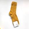 Calcetines Amarillo Naranja de Principios de Primavera Corea del Sur Amarillo Dopamina Calcetines para Mujer de Caña Media Cintura Calcetines de Algodón para Mujer ETNA COLOR VÍVIDO