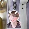 Wen Junhui llavero acrílico de doble cara con fondo blanco colgante para mochila soporte imagen periférica TikTok mismo estilo