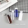 Botella plana de 20 ml con tapa de aluminio con tapón interior, envase cosmético, agua de rocío pura, loción, base de maquillaje, reempaquetado, botella vacía de PET