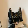 Bolso de Cadena Estilo Chanel con Patrón de Rombo de Lujo Ligero, Nuevo Bolso de Hombro de Moda de Nicho para Commuter, Bolso Cruzado Elegante de Gran Capacidad