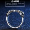 Anillo de Plata s925 Retro con Mortero de Diamante para Hombres y Mujeres Diseño Original Estilo Étnico Instrumento Musical del Tíbet Mortero para Bajar Demonios Anillo de Pareja