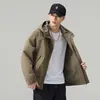 Cortavientos morado con capucha para exteriores, chaqueta bomber elegante y genial para hombres jóvenes, top de otoño moderno para hombre