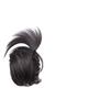 Peluca de Cabeza de Bola de Bigotes de Dragón Anillo para Mujer Cabello Humano Simulado Accesorios para el Cabello Volumen de Cabello Esponjoso Estilo Dorado Moño para el Cabello Cabeza de Capullo de Flor