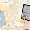 Bonito Soporte de Teléfono Acrílico Estilo Ins Soporte Metálico Plegable para Escritorio iPad Tablet Rotación de 360 Grados