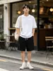 Pantalones cortos deportivos de moda para hombre estilo coreano transfronterizos, pantalones cortos finos casuales de verano holgados de pierna recta para uso al aire libre
