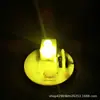 Accesorios para velas electrónicas Luz nocturna Flor de fibra óptica Linterna de árbol de Navidad Base de vela Accesorios de movimiento
