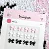 Crema Estilo Mixto Lazo Arte de Uñas Joyería Niña Rosa Blanco Estilo Puro Deseo Estilo Decoración de Uñas Carcasa de Teléfono DIY