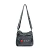 Bolsa de Tela de Moda, Gran Capacidad, Bolso Cruzado para Hombro de Mujer, Bolso Retro, Bolso de Mujer, Bolso de Estilo de Alta Gama, Bolso Pequeño para Viajes Diarios