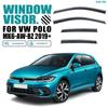 Adecuado para Volkswagen Polo Deflector de Ventana, Protector de Lluvia para Ventana Lateral, Ceja de Lluvia, Deflector de Ventana Vw Polo