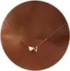 Colar de Aço Inoxidável Galvanizado 14K em Formato de Coração com 26 Letras Colar com a Primeira Letra do Coração Colar Feminino Atacado em Estoque