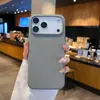 Botón de IA Silicona Líquida Anillo Delgado Succión Magnética Adecuado para Iphone17Promax Funda de Teléfono Suave Apple 16 Sensación de Piel 15