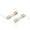 Tubo fusible cerámico con cable de 5 x 20 mm, 12 A, 15 A, 16 A, 250 V, doble tapa, protección ambiental, cable de corriente, tubo fusible.