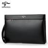 Bolso de Mano para Hombre Bolso para Hombre Bolso Clutch de Gran Capacidad Bolso Sobre para Hombre Cuero Suave Casual Bolso Clutch con Pinza
